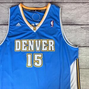 Adidas Denver Nuggets Carmelo Anthony Swingman Basketball Jersey